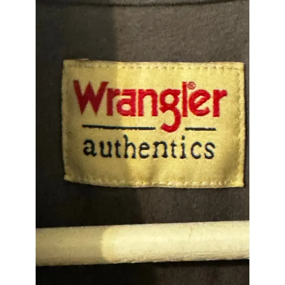 Wrangler Men's 1/4 Zip Sweater Size L Blue‎
